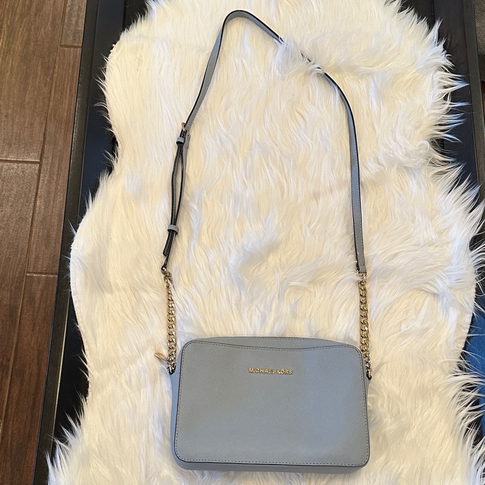 Michael Kors light blue Crossbody Bag